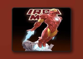 CA 3D Studios – Iron Man – 3D Print Model STL