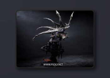 CA 3D Studios – Mysterious Dragon – 3D Print Model STL