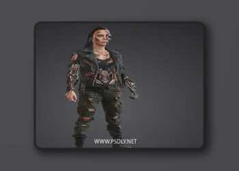 Cameron Female Terminator – 3D Print Model STL