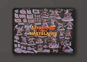 Cast n Play – Warriors of the Wastelands – 3D Print Miniatures Bundle