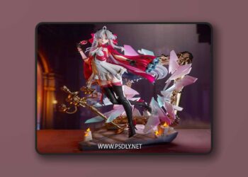 Getcha Gacha – Carlotta – 3D Print Model STL