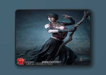 H3LL creator – Morrigan – Dragon Age – 3D Print Model STL