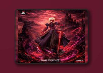 MyAnimate – Saber Fate Series – 3D Print Model STL