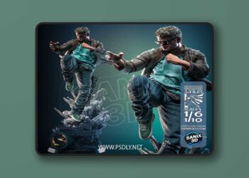 Sanix – Johnny Cage – 3D Print Model STL