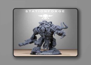 Station Forge – Corrupted Guard Tormentius – 3D Print Model