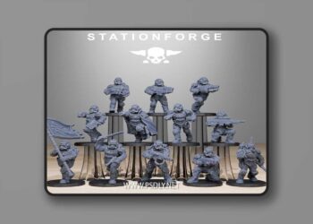 Station Forge – GrimGuard Elites – 3D Print Model
