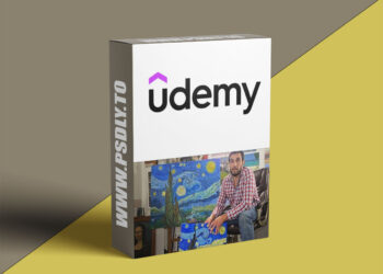 Step-by-step Starry Night painting with acrylics, blending &