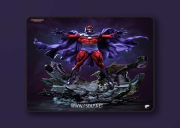 Tanuki Figures – Magneto – 3D Print Model STL