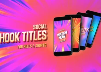 Videohive Social Hook Titles for Reels Shorts 62581971