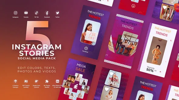 Videohive - Vertical Carousel Video Slides - 62605938 1 Videohive Vertical Carousel Video Slides 62605938