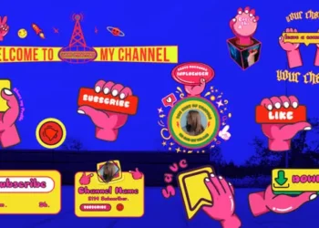 Videohive - Youtube Assets Vector - 62575480 2 Videohive Youtube Assets Vector 62575480